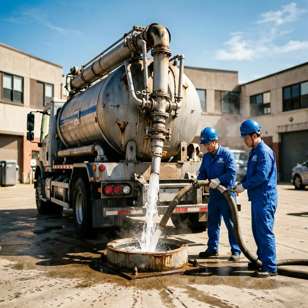Commercial septic tank service for restaurants and businesses in Mobile AL