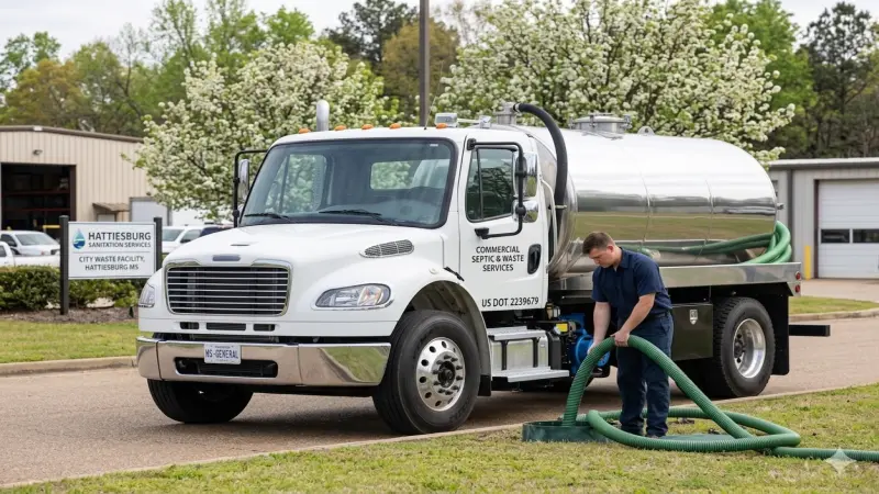 Septic tank pumping service Mobile AL